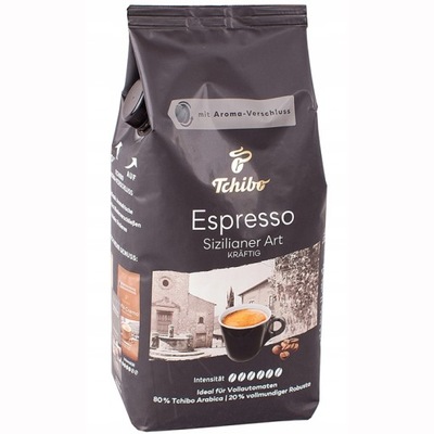 KAWA ZIARNISTA TCHIBO ESPRESSO SIZILIANER 1KG F/V