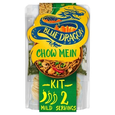 Blue Dragon Noodle kit makaron chow mein 160g