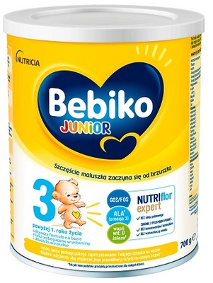 BEBIKO Junior 3 Nutriflor mleko modyfikowane 700 g