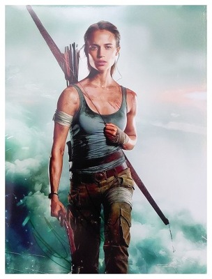 ALICIA VIKANDER Tomb Raider oryginalny autograf + CERTYFIKAT AUTENTYCZNOŚCI