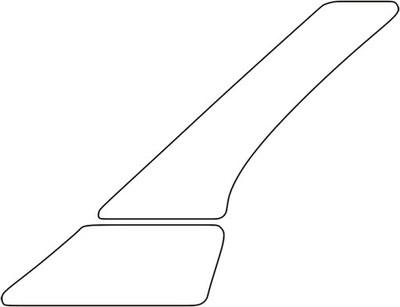 Наклейка пленка защитная крыло hyundai i40 fl фото №1