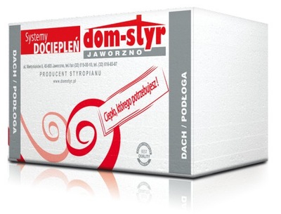 STYROPIAN DOM-STYR EPS 100 DACH PODŁOGA 036 5CM