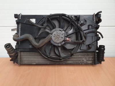 Радіатор вентилятор комплект laguna iii 2.0 dci фото №1