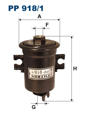 FILTER FUEL FILTRON PP918/1 PP9181  