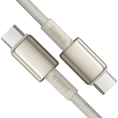 BASEUS KABEL USB-C SZYBKIE ŁADOWANIE TYP-C PRZEWÓD 100W PD 5A QC 1M