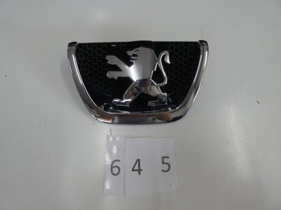 EMBLEMAT, ZNACZEK, LOGOTIPO PEUGEOT 207 645.  