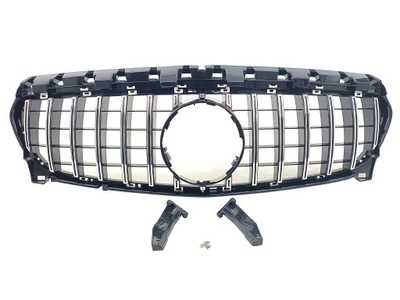 Решётка радиатора решётка радиатора mercedes cla w117 c117 2016r-2019r lift gt gt-r panamericana фото №1