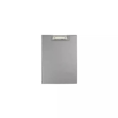 Teczka z klipem silver A4 BIURFOL KKL-04-01