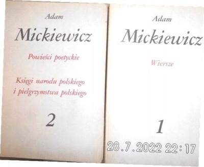 Dzieła poetyckie Adam Mickiewicz