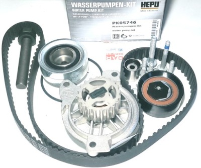 Kpl набор грм насос hepu vw crafter 2.5 tdi фото №1