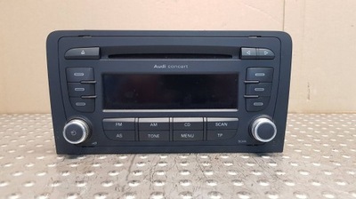 Радио concert 8p0035186s audi a3 8p lift оригинал фото №1