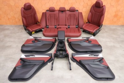 Bmw x4 g02 lci салон сидіння заднє сидіння обшивки sport tacora rot пам'ять 25 km ! фото №1