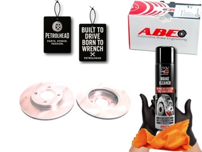 Тормозные диски тормозные 2szt. ford fiesta fiesta iv fiest #petrolhead pro+ kit2 фото №1