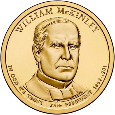 1 $ Prezydenci USA William McKinley 2013 P nr 25