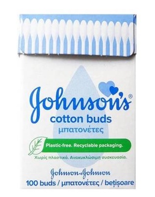 Johnson's, Patyczki higieniczne, 100 sztuk