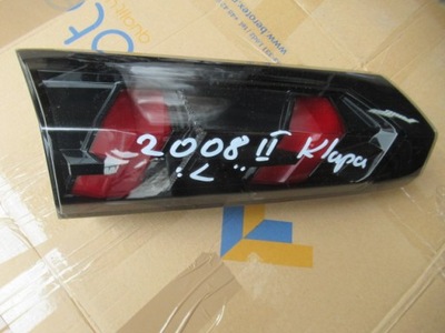 Peugeot 2008 ii лампа задняя w крышка левая фото №1