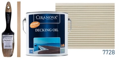 CIRANOVA Decking Oil light grey z UV do tarasów