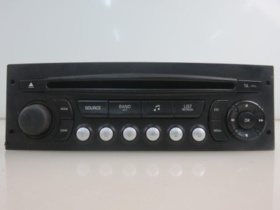 Радио citroen c5 iii break 9663080277 фото №1