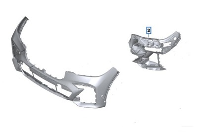 Кронштейн протитуманної фари m bmw x7 g07 оригінал фото №1