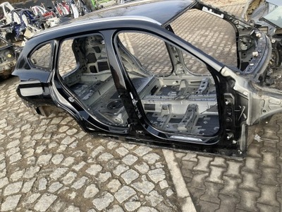 Поріг długo обрізаний правий bmw x1 f48 475 black sapphire фото №1