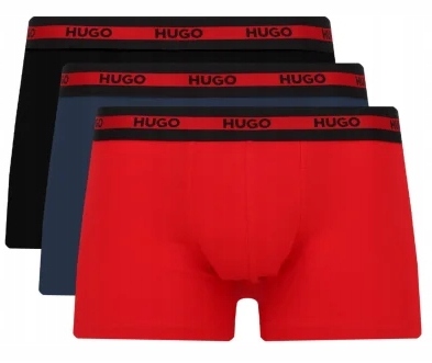 HUGO BOSS ORYGINALNE BOKSERKI 3-PACK XXL