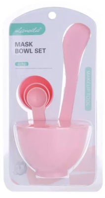 ZESTAW DO ALG MISECZKA MISKA PĘDZELEK MIARKA