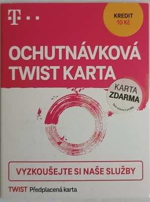 Czeska karta sim Czeski T-mobile