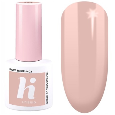 HI HYBRID LAKIER HYBRYDOWY 402 PURE BEIGE 5ml