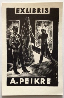 Ex-libris A.Peikre