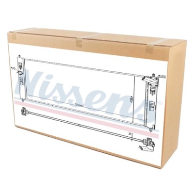 Радиатор двигателя wody citroen c4 aircross 1.6 2.0 фото №1