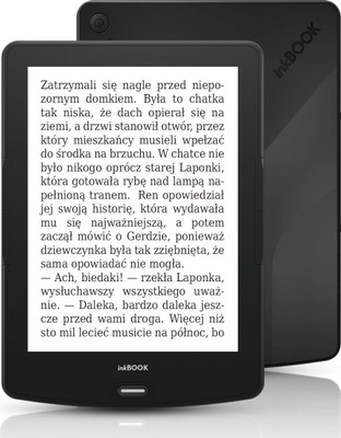 Czytnik inkBOOK Calypso Plus czarny OUTLET