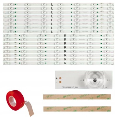 LISTWY LED Panasonic TX-55DX603E TX-55DX635E