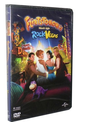 DVD - FLINTSTONOWIE: NIECH ŻYJE ROCK VEGAS!(2000)