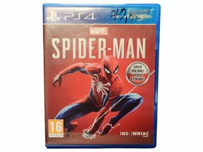 GRA NA PS4 MARVEL SPIDER MAN