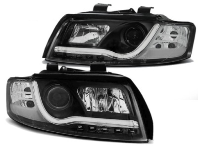 Фонари фары audi a4 b6 00-04 к dziennej drl фото №1