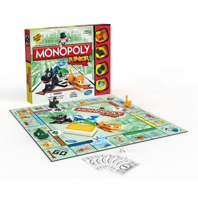 GRA MONOPOLY JUNIOR Hasbro 5+