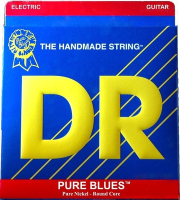 DR PURE BLUES - struny do gitary elektrycznej