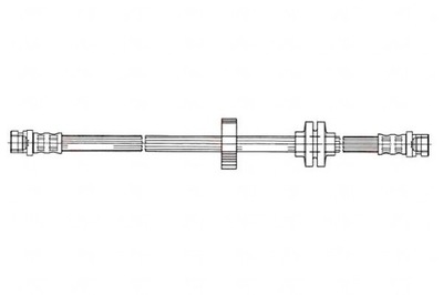 Trw шланг тормозной elast. renault espace iv lag фото №1