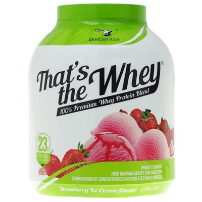 SportDefinition That's The Whey 2270g PROTEINY BCAA EAA GLUTAMINA WPC WPI