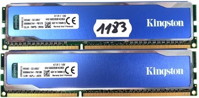 Pamięć DDR3 KINGSTON HyperX blu 1600 8GB (2x4GB)