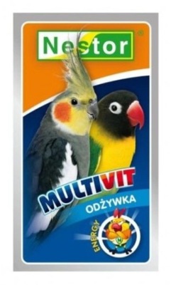 Odżywka multivit dla średnich papug Nestor