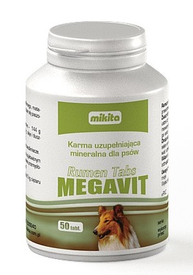 MIKITA MEGAVIT RUMEN TABS 50 tabletek