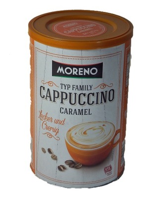 Kawa Cappuccino Karmel Caramel MORENO z NIEMIEC