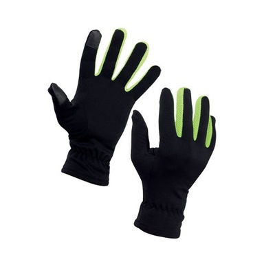 Rękawiczki termoaktywne do biegania czarne