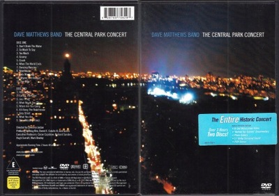 DAVE MATTHEWS BAND - Central Park Concert 2DVD [EU]