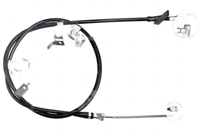 A.b.s. трос тормоза ручного fiat sedici 06- lt фото №1