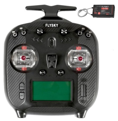 FlySky Aparatura FS-ST8 10CH + FS-SR8 - ulepszona