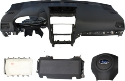 Панель приладів консоль подушка безпеки ремені subaru impreza wrx sti фото №1