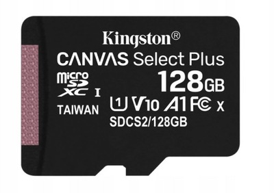 Karta pamięci SDXC Kingston microSD 128GB Class 10