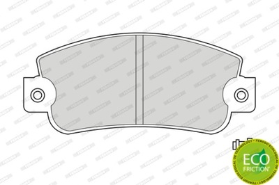 ZAPATAS DE FRENADO FERODO FDB346  